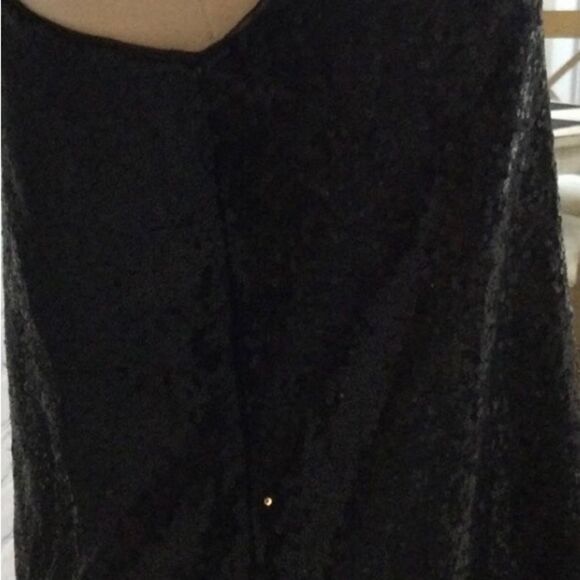 Fashion Tank Top Women’s Size Medium Color Black Sequence - Picture 9 of 13